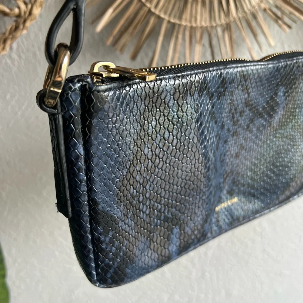 ANINE BING Bianca bag blue snake - Picture 4 of 9